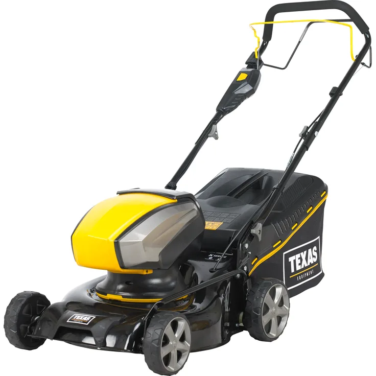 TEXAS Razor 4220TR-LI 40V Akku Rasenmäher Mäher inkl. 2,5Ah Akku u. Ladeg., 42 cm Schnittbreite, bis 200 m² Rasenfläche, 45 l Fangkorbvolumen