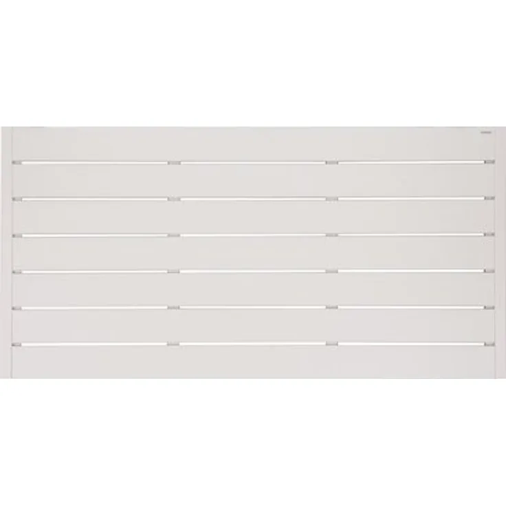 Andrewex Sichtschutzzaunelement Faro latte Lackiert 90 cm x 180 cm