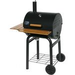 BBQ Scout Holzkohlegrilln Smoke Rookie Classic, 127 x 90 x 73 cm, Grillfläche 52 x 50 cm