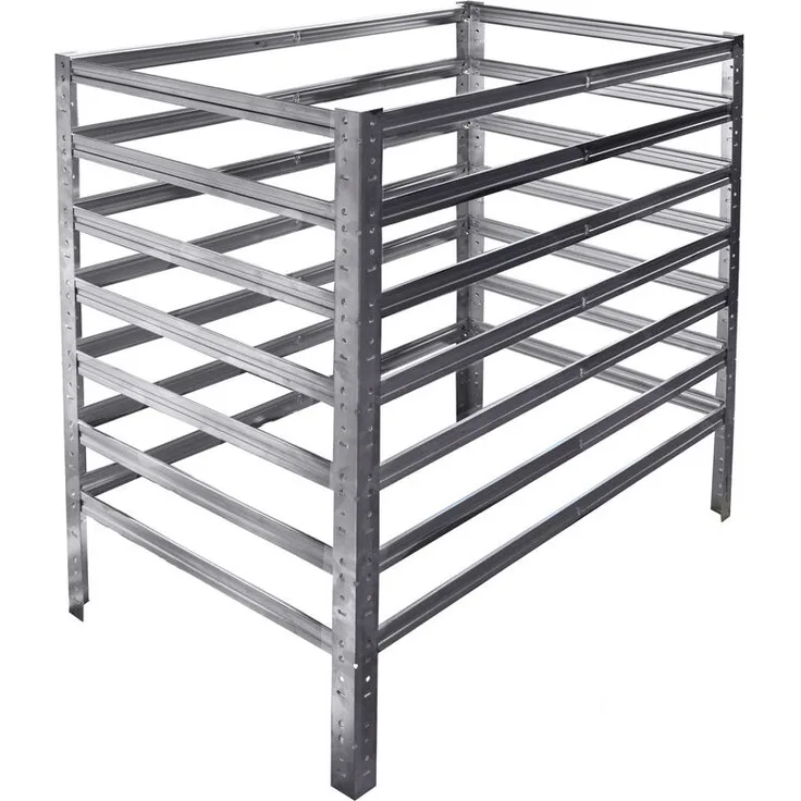 SHELFPLAZA HOME Komposter 100x110x45 verzinkt - Shelfplaza