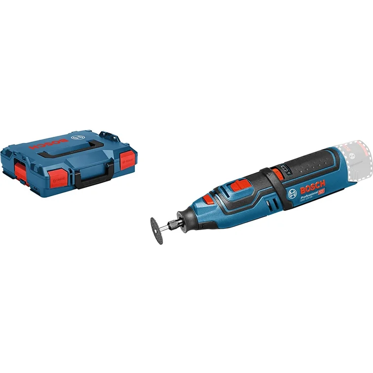 Bosch Professional 12V System Akku Rotationswerkzeug GRO 12V-35 ohne Akkus und Ladegerät, in L-Boxx – Bild 1