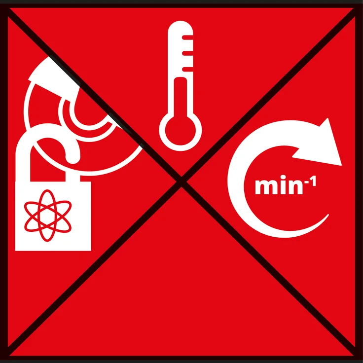 Einhell Akku-Winkelschleifer TC-AG 18-115 Li-Solo Power X-Change PXC Li-Ion, 18 V, 8.500 U-Min, maximal Schnitttiefe 28 mm, ohne Akku und Ladegerät, ohne Trennscheibe 115 mm Akku – Bild 5