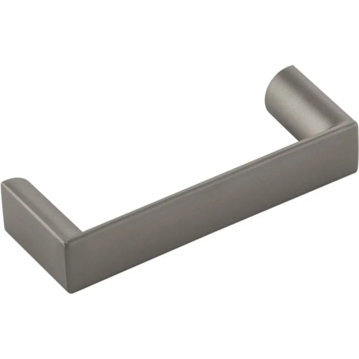 Schuco - Griff Club LA 64 mm, Breite 72 mm, Zinkdruckguss Edelstahl Effekt