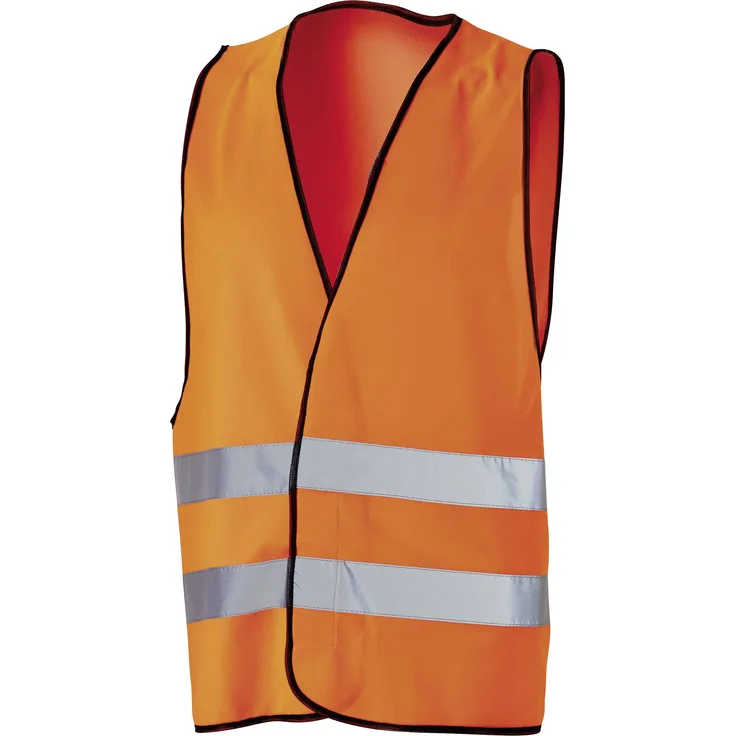 Griffy L+D 40961 Polyester-Warnweste Größe=Unisize EN ISO 20471:2013, Klasse 2