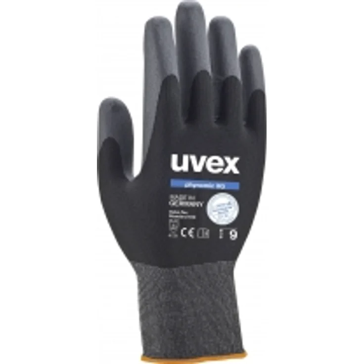 Uvex 60070 8 PHYNOMIC XG Sicherheit Handschuh, Größe: 8, schwarz – Bild 1