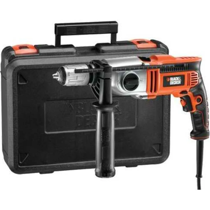 Black + Decker Schlagbohrmaschine KR1102K-QS – Bild 1