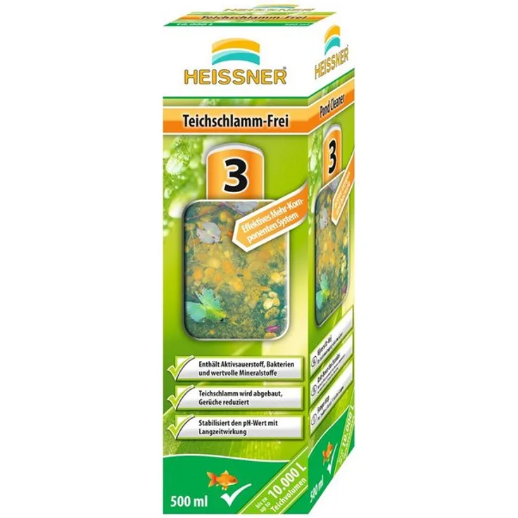 Heissner Teichpflege »Teichschlammfrei«, 500 ml