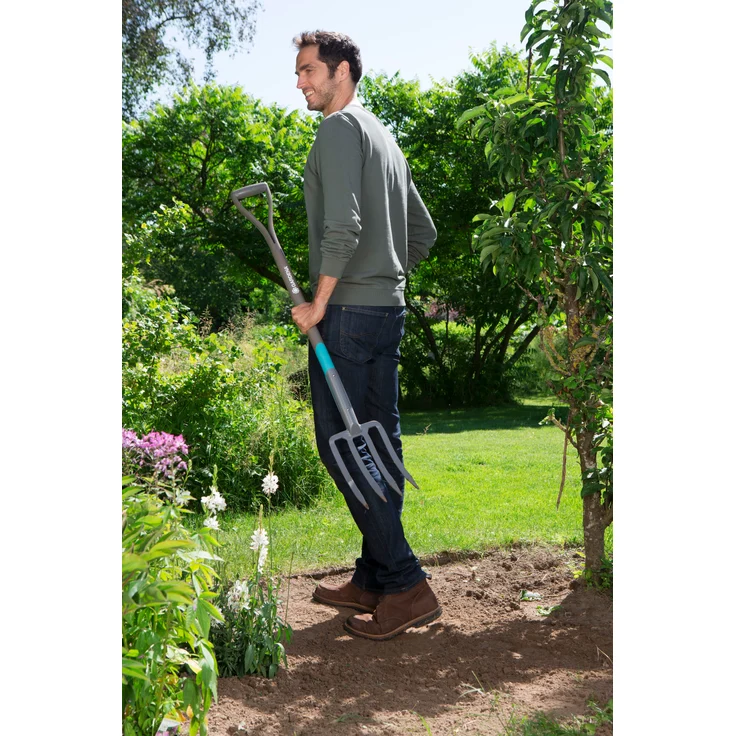 GARDENA NatureLine Spatengabel: Grabegabel zum Umgraben und Auflockern, aus Eschenholz, ergonomischer D-Griff (17002-20) – Bild 9