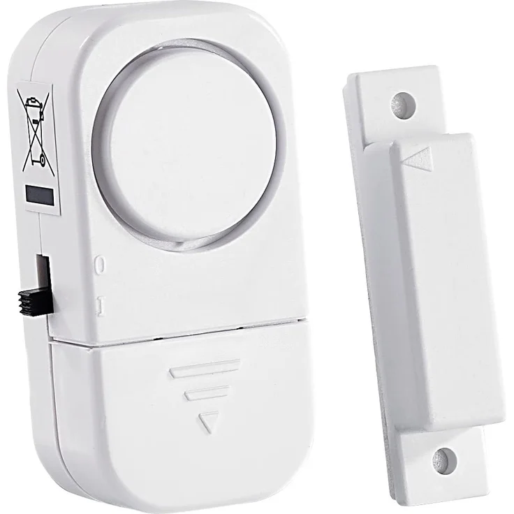 VisorTech Mini Alarmanlage für Tür und Fenster im 3er Set, 95 dB – Bild 2