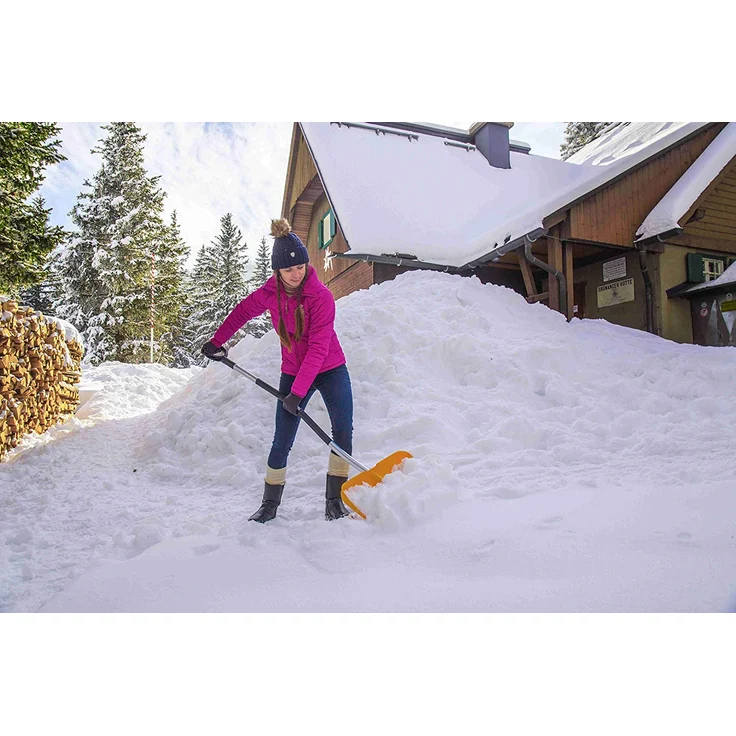 Freund-Victoria Kunststoff-Schneeschieber Profimodell Flüsterkante 97377 - Preisvergleich – Bild 2