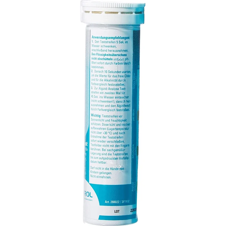 Bayrol Quicktest Teststreifen pH/CI/TAC/Algizid – Bild 5