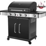 Barbecue El Fuego Gasgrill Burlington mit 4 Hauptbrenner + 1 Seitenbrenner BBQ