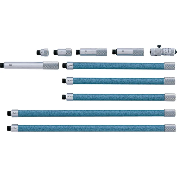 Mitutoyo 137-205 Analoge Innenmessschraube-Satz, 50-1500 mm