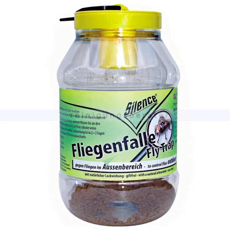 Fliegenfänger Schopf Silence Fly Trap Fliegenfalle im Aussenbereich Falle und Lockstoff für den Außenbereich
