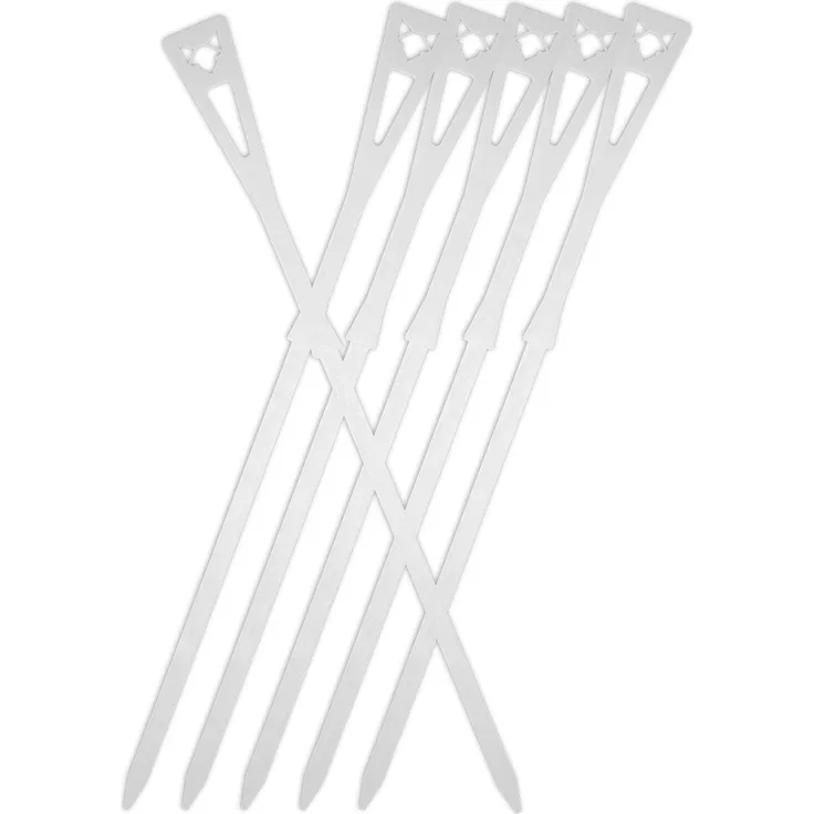 FENNEK Grillspieße-Schaschlikspieße Edelstahl L: 34,5cm 6er Set