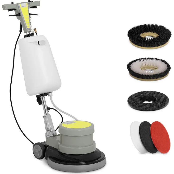 Ulsonix - Einscheibenmaschine Bodenpoliermaschine Bohnermaschine Poliermaschine 43,2 Cm