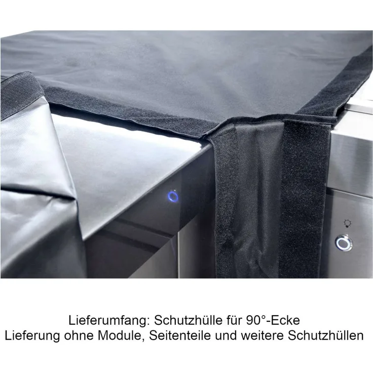 Allgrill 77850-12 modulare Abdeckhaube Schutzhülle für Modul 12 90-Ecke Outdoorküche