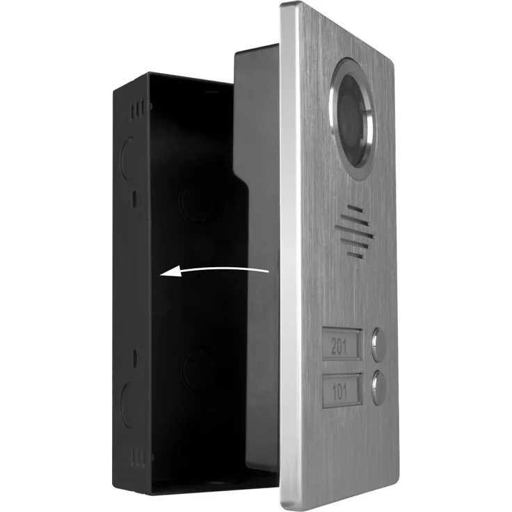 ELRO DV47EB Geeignet für DV477W, DV477W2, DV477W3 & DV477W4-Grau, Grau, Unterputz Montage Box