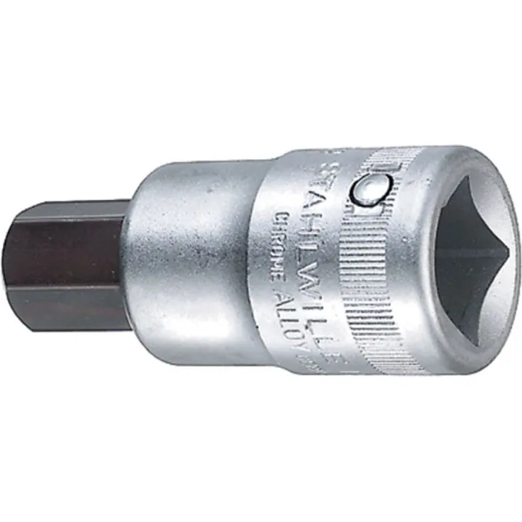 Stahlwille 3/4" INHEX-Schraubendrehereinsatz Abtriebssechskant 17mm L.80mm 5050017