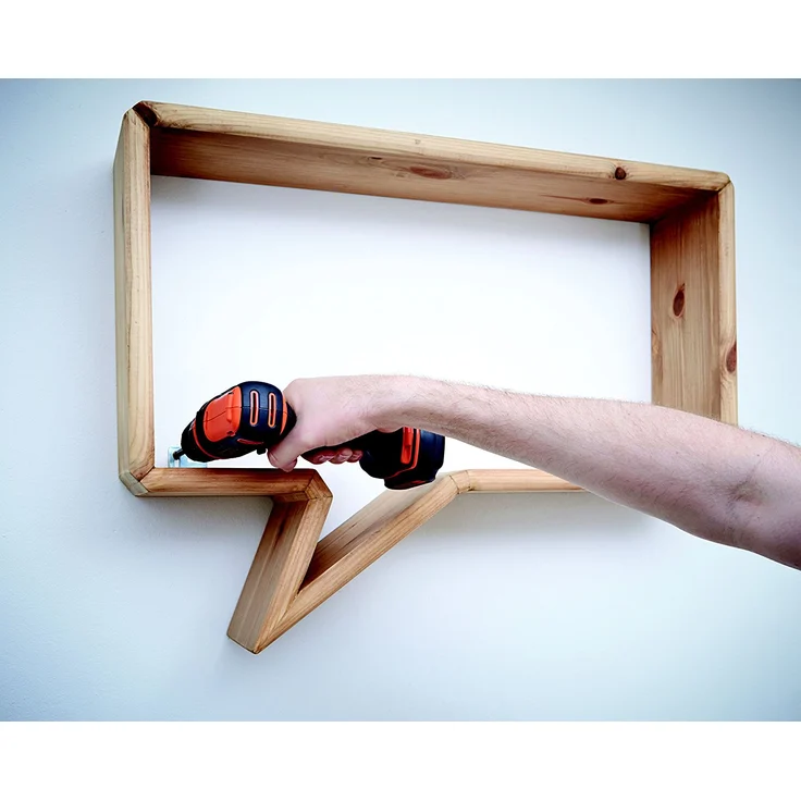 Black+Decker Li-Ion Ultra-Kompakt-Bohrer BDCDD12K Kleiner Akkuschrauber mit ergonomischem Softgriff & LED-Arbeitslicht für Bohr- und Schraubanwendungen 1 x Akku-Bohrschrauber Li-Ion 10.8 V – Bild 6