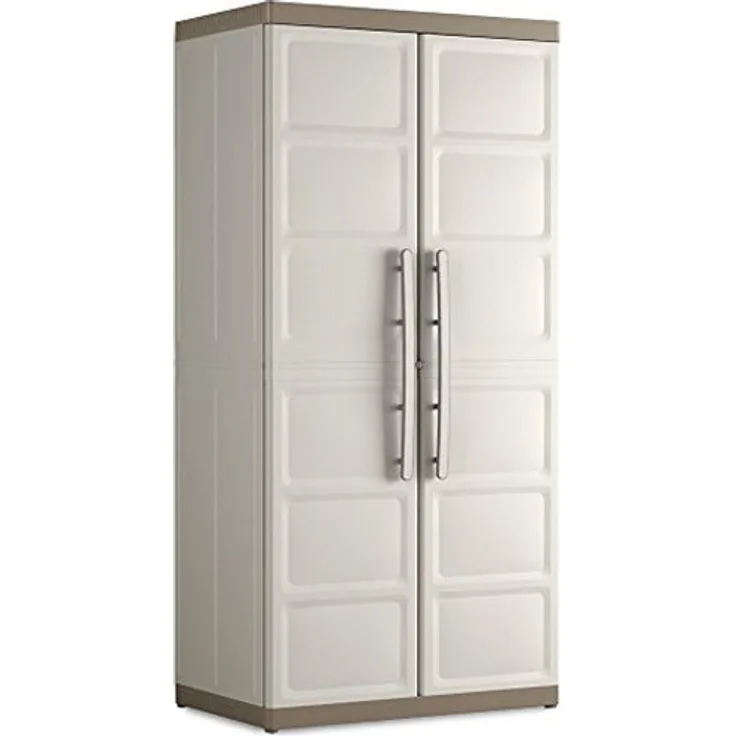 Kis Kunststoffschrank''Excellence XL'' hoch, 1 Stück, sandfarben, 9680000 0313 02
