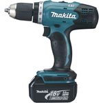 Makita DHP459 DC18RC BL1830 DDF453SFX1 Akku-BOHRSCHRAUBER, 18 V, Blau, Size