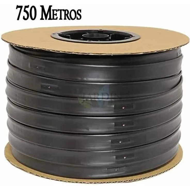Tropfbewässerungsband 16mm 750 mts. 8 mil Wandstärke. Tropfer 1,16 l - h alle 30 cm