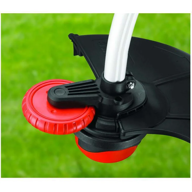 Black+Decker 800W Elektro-Motorsense (mit E-Drive Technologie, Kantenschnittfunktion, 6 Hochleistungsfäden, für ansprcuhsvolle Flächen) GL8033 – Bild 4