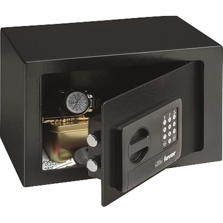 BURG-WÄCHTER Möbeltresor mit elektronischem Zahlenschloss, Favor S 3 E, Schwarz