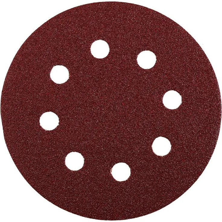 KWB QUICK-STICK Schleifscheiben, HOLZ & METALL, Edelkorund, Ø 115 mm, gelocht, 40 / 120 / 240 - 491800