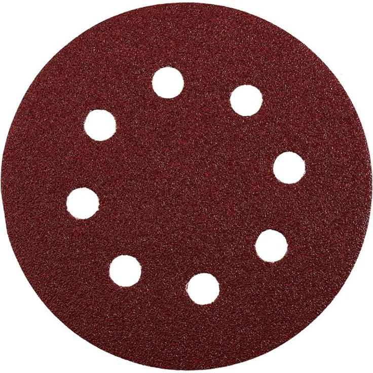 KWB QUICK-STICK Schleifscheiben, HOLZ & METALL, Edelkorund, Ø 115 mm, gelocht, 40 / 120 / 240 - 491800