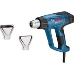 Bosch Professional Heißluftpistole GHG 23-66 (2.300 Watt, Temperaturbereich 50-650 °C, Display, 2 Düsen, in Tragetasche)