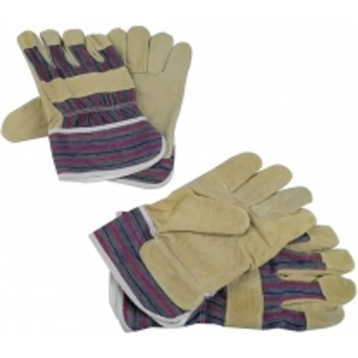 Mannesmann Arbeitshandschuhe Chromspaltleder 2 Paar,, M41702