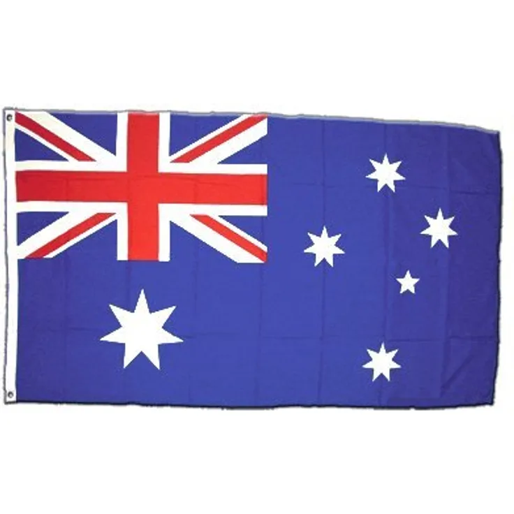 MM Australien Flagge, wetterfest, mehrfarbig, 250 x 150 x 1 cm, 16288