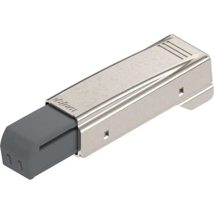 Aufsteckteil-Scharnier gerader Bandarm OTION 973A, Stahl vern. - Blum