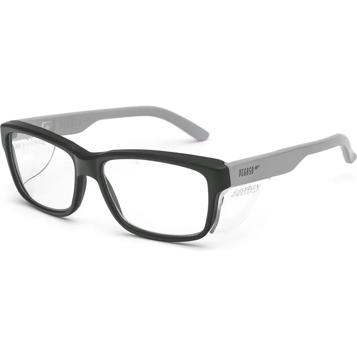 Pegaso Work and Fun Brille gegen impactÃ³ Objektiv mit Pre Sehstärke, mehrfarbig (Blau-Weiß), +2.5, L