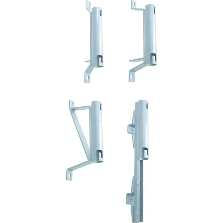 Zarges Einsteckhülse Edelstahl 80mm Wandabstand
