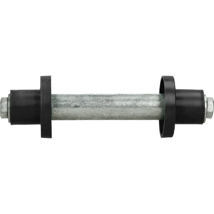 ECD Germany Schubkarrenrad 16 x 4,00- 8 luftbefüllt Schwarz – Bild 3