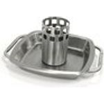 Broil King Grill-/Grillzubehör, Hähnchen Bratgestell Premium, edelstahl, 5 x 5 x 5 cm, 69133