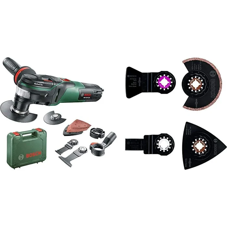 Bosch Multifunktionswerkzeug PMF 350 S 350 Watt, für Starlock und Starlock Plus Zubehör, im Koffer – Bild 6