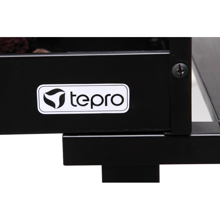 Tepro Holzkohlengrill Atlanta, Schwarz – Bild 3