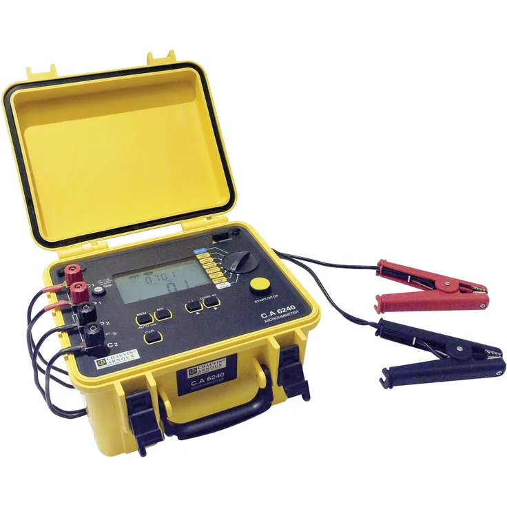 Chauvin Arnoux C.A 6240 Micro- Ohmmeter