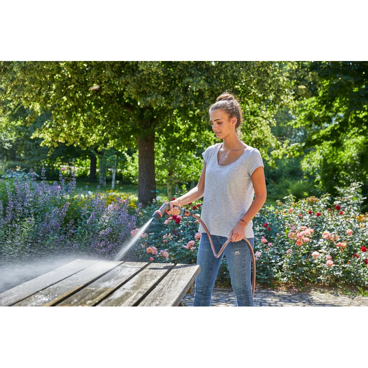 GARDENA Comfort Reinigungsspritze ecoPulse: Spritze zur leistungsstarken und wassersparenden Reinigung, mit Dauerarretierung, Frostschutz (18304-20) – Bild 5