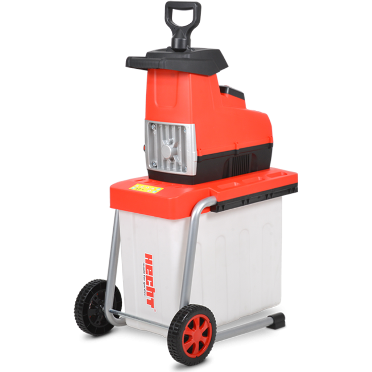 Hecht 6285 XL ElektroHäcksler Leistung 2 800 W Aststärke 44 mm Auffangbox 60 l Gewicht 20 kg