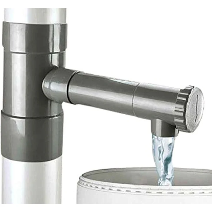 Ribiland 03669 Regenwassersammler, Grau, 80 mm – Bild 1