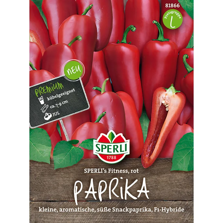 Sperli Paprika SPERLIS Fitness Rot