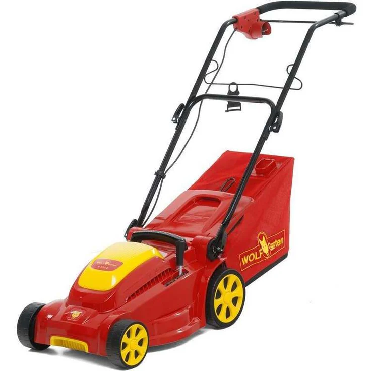 WOLF-Garten - Elektro-Rasenmäher A 370 E, 18AKHJH2650, 37 cm Schnittbreite, 40 l Fangkorbvolumen – Bild 1