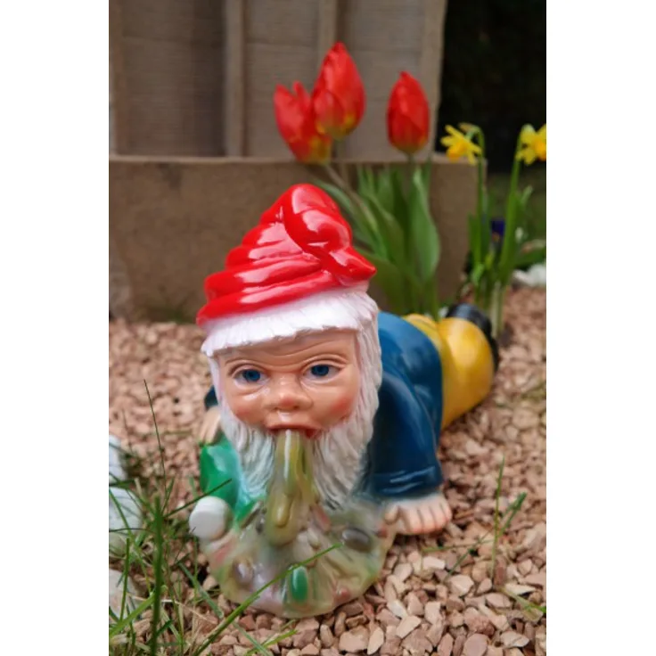 Gartenzwerg Brandy Andy aus bruchfestem PVC Zwerg - Figur