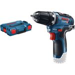 Bosch Professional 12V System Akku Bohrschrauber GSR 12V-35 (max. Drehmoment hart-weich: 35-20 Nm, ohne Akkus und Ladegerät, in L-Boxx)