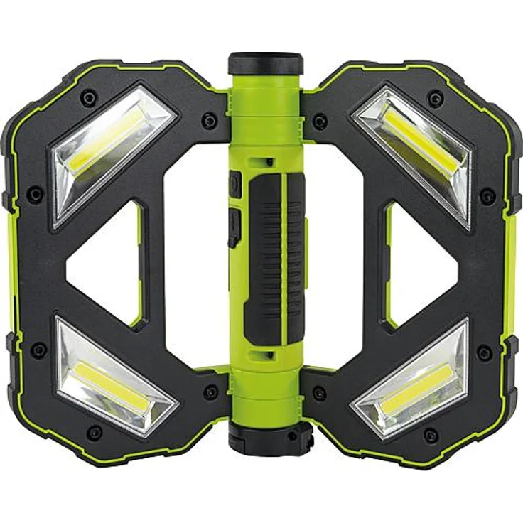 REV LED-Worklight schwarz-grün IP20 6500K 4x2W 2620012110